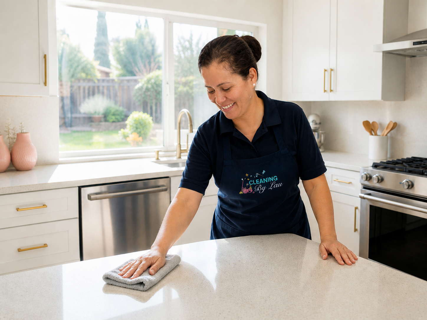 Lau, professional cleaner